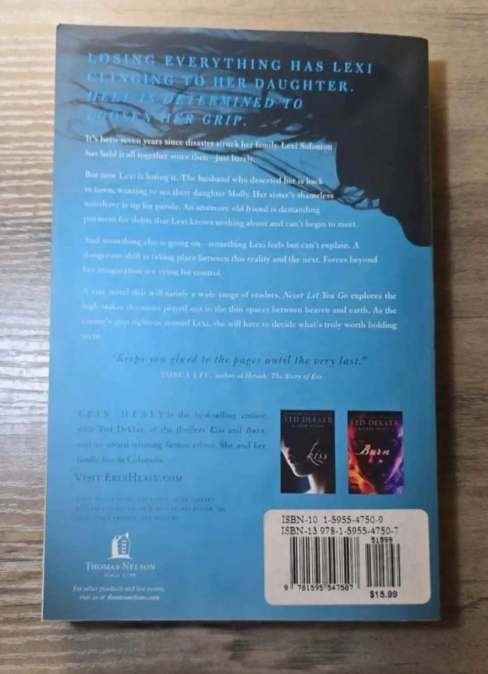 Never Let You Go - Paperback By Healy, Erin - GOOD